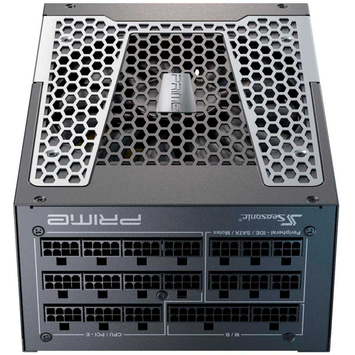 Seasonic prime px-1600 modulaire 1600 watt voeding (zwart, 2x 12vhpwr, 8x pcie)