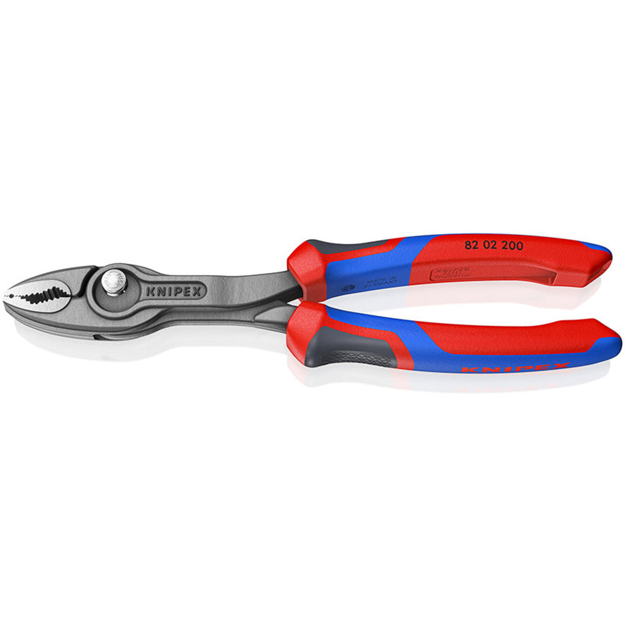 Knipex twingrip voorgrijptang 82 02 200 (rood blauw)