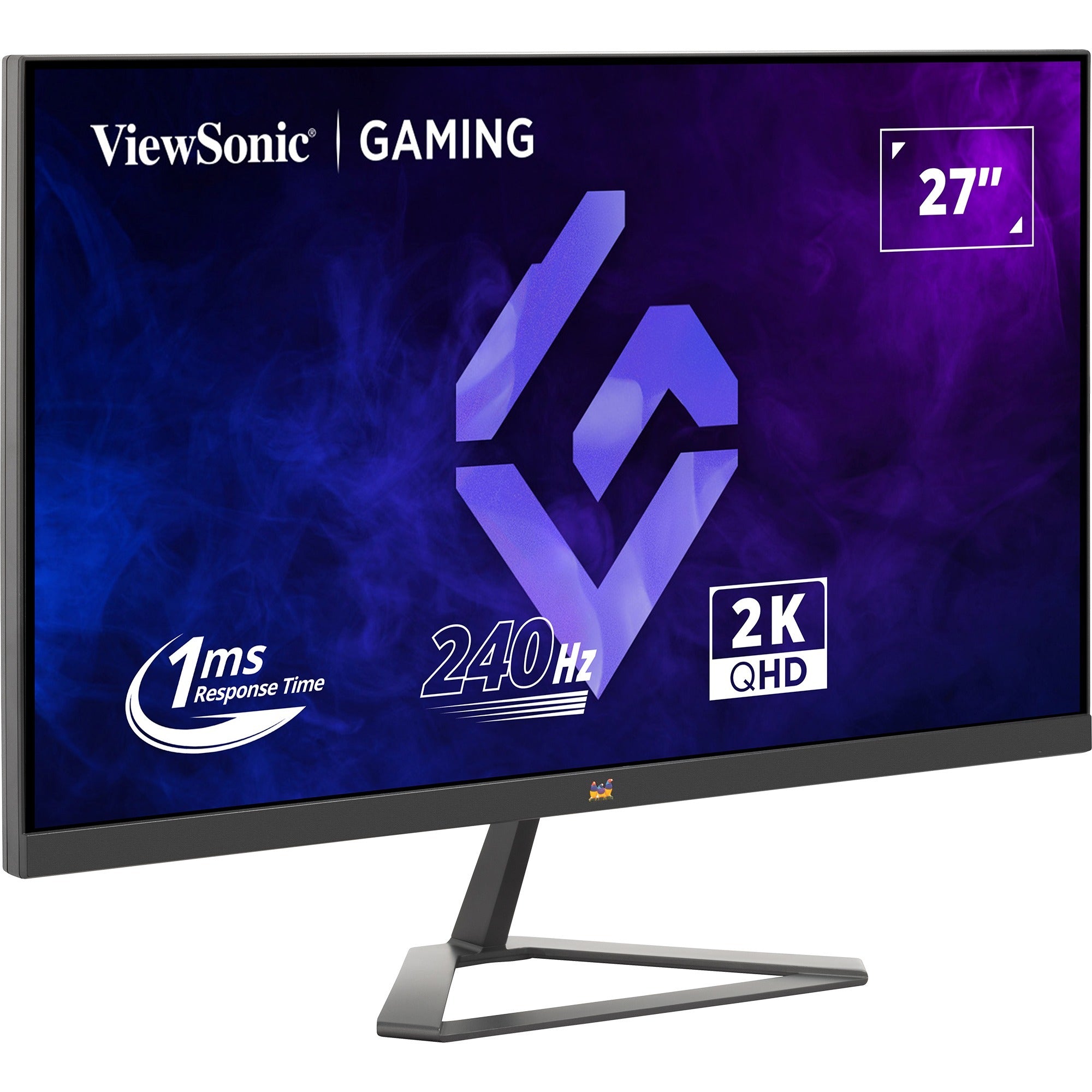 Viewsonic vx2758a-2k-pro-3 27 gaming monitor (zwart (mat), 2x hdmi | 1x displayport | hdr10 | 240 hz)
