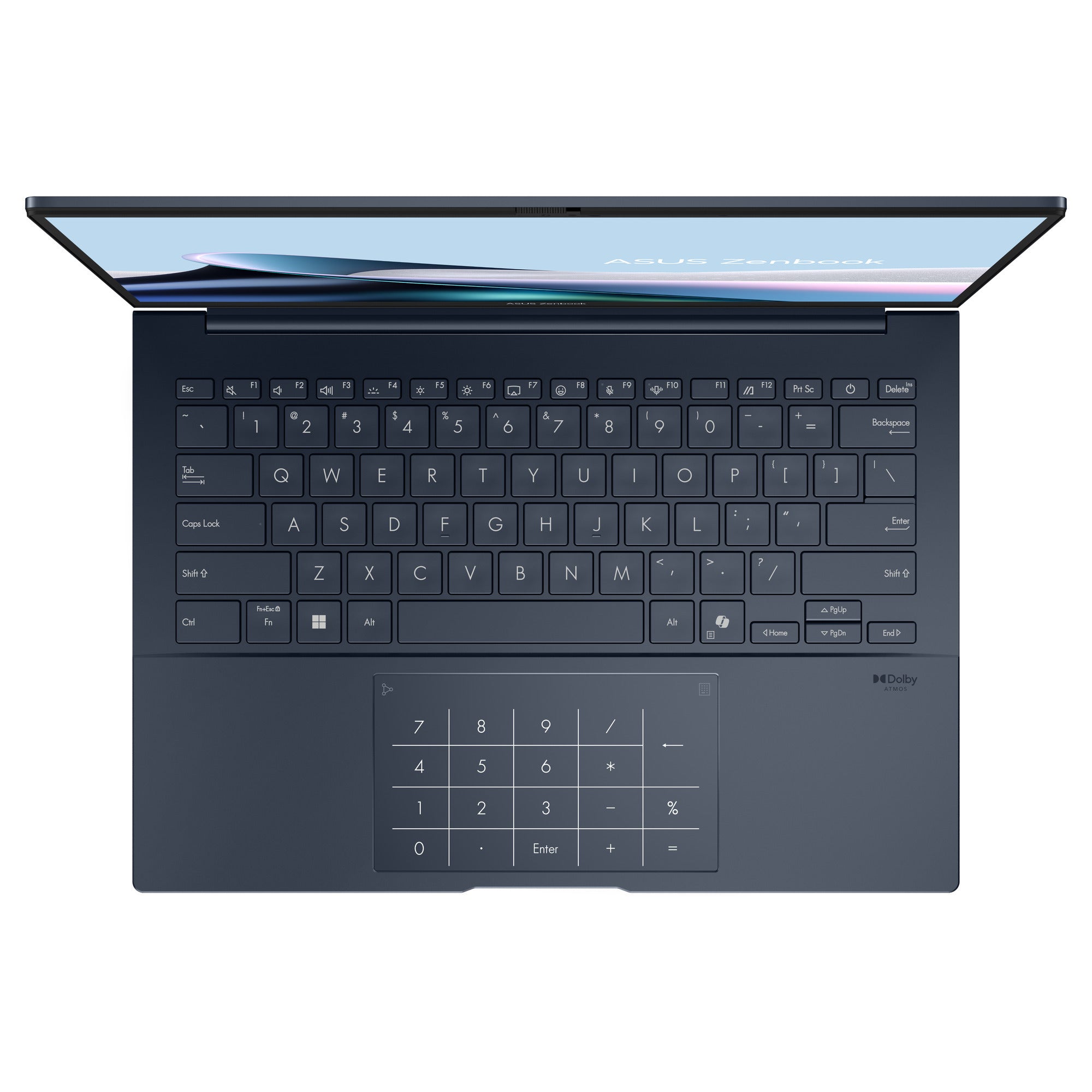 Asus zenbook 14 oled ux3405ca-qlnad7w 14 laptop (blauw | core ultra 9 285h | arc 140t | 32 gb | 1 tb ssd)