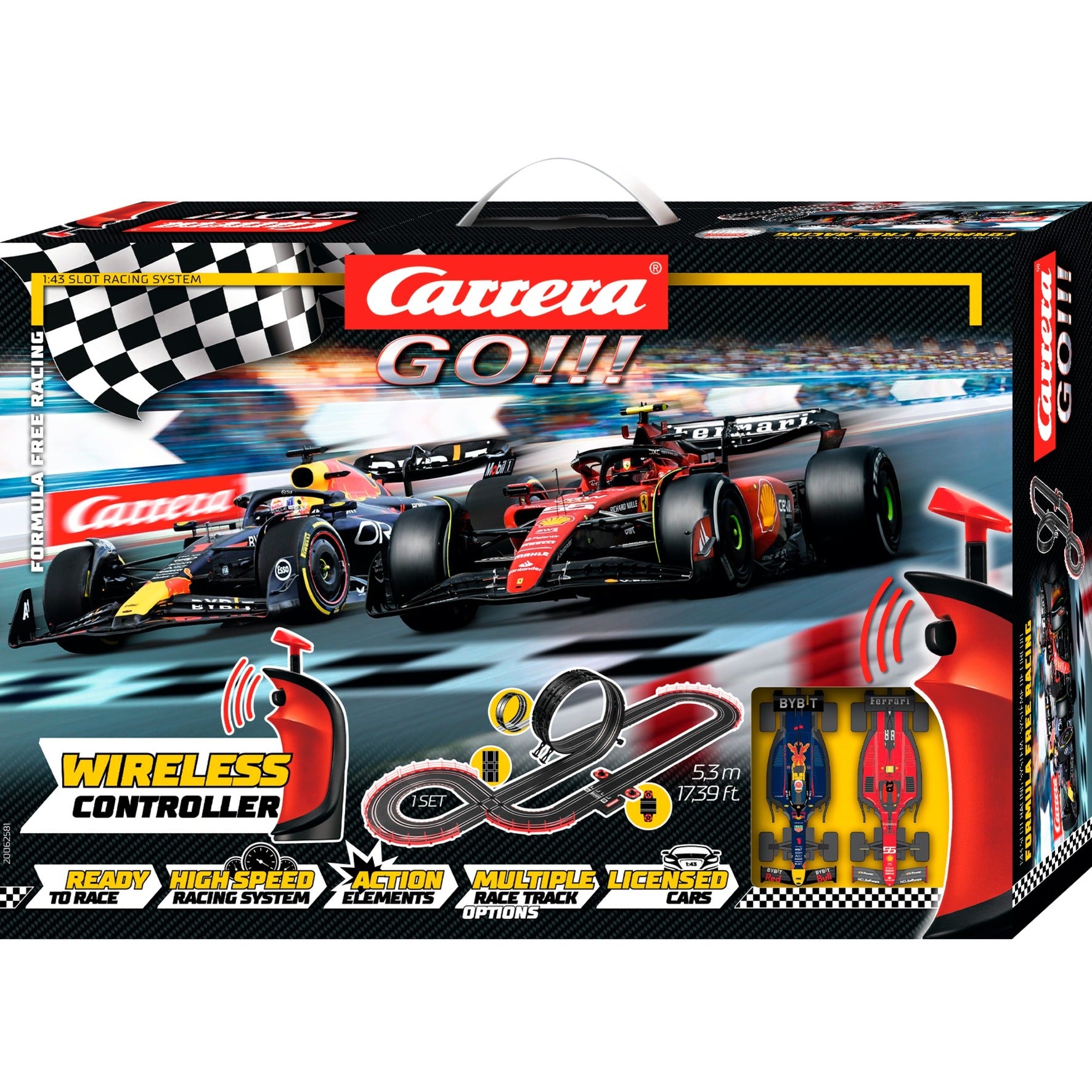 Carrera GO!!! Gratis Racing Draadloos