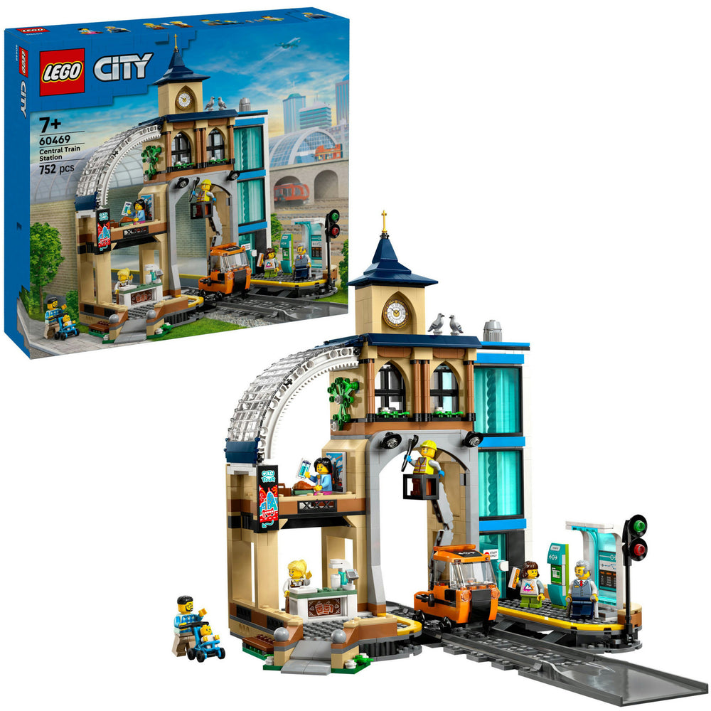 Knus lego 60469 stadstreinen centraal station