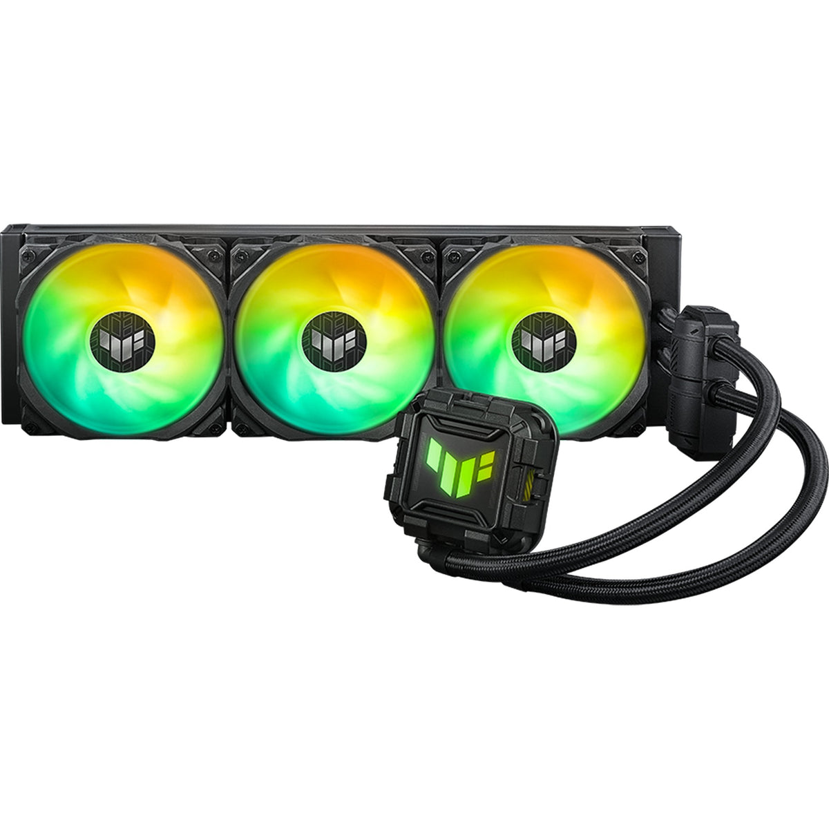 Asus TUF Gaming LC II 360 ARGB Liquid Cooler (Black, 4-pin PWM fan connector)