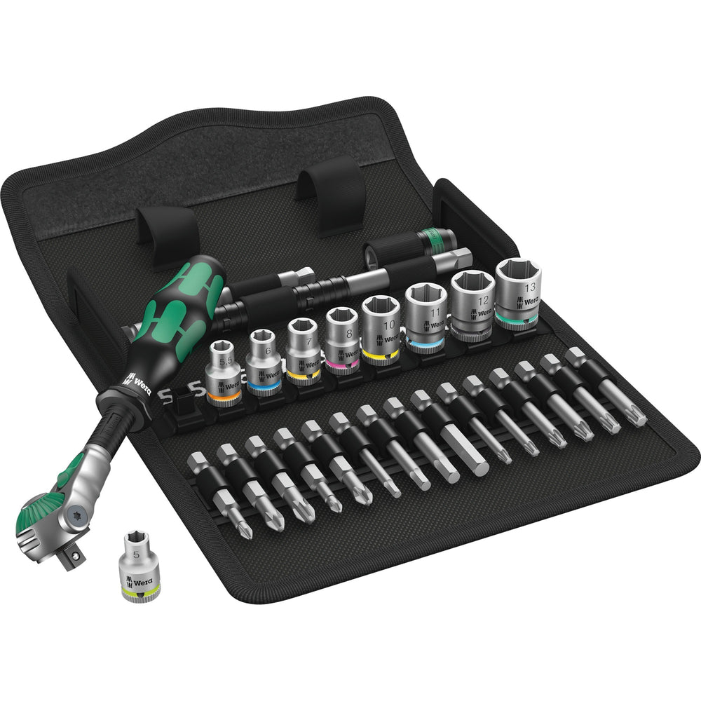 Wera ratel set zyklop speed1 4''