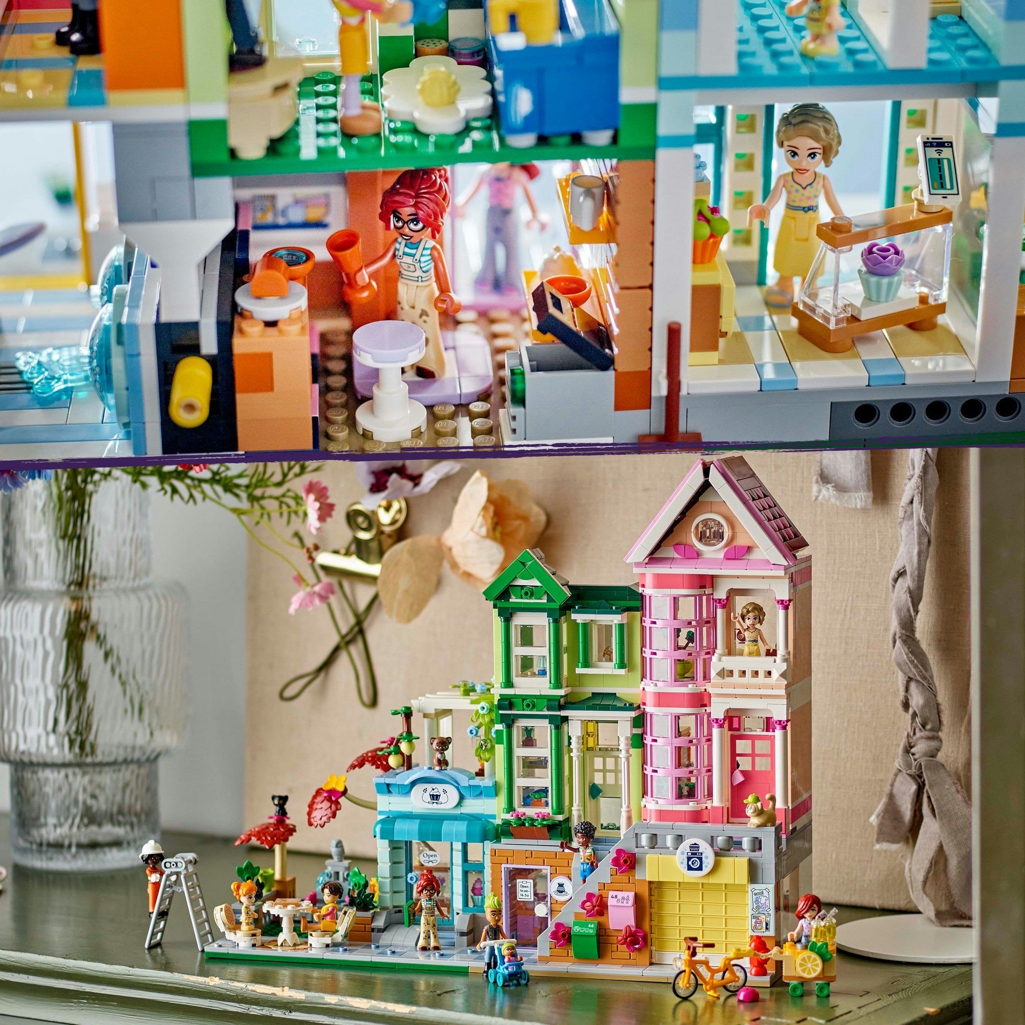 Lego Friends 42670 Heartlake City appartementen en winkels