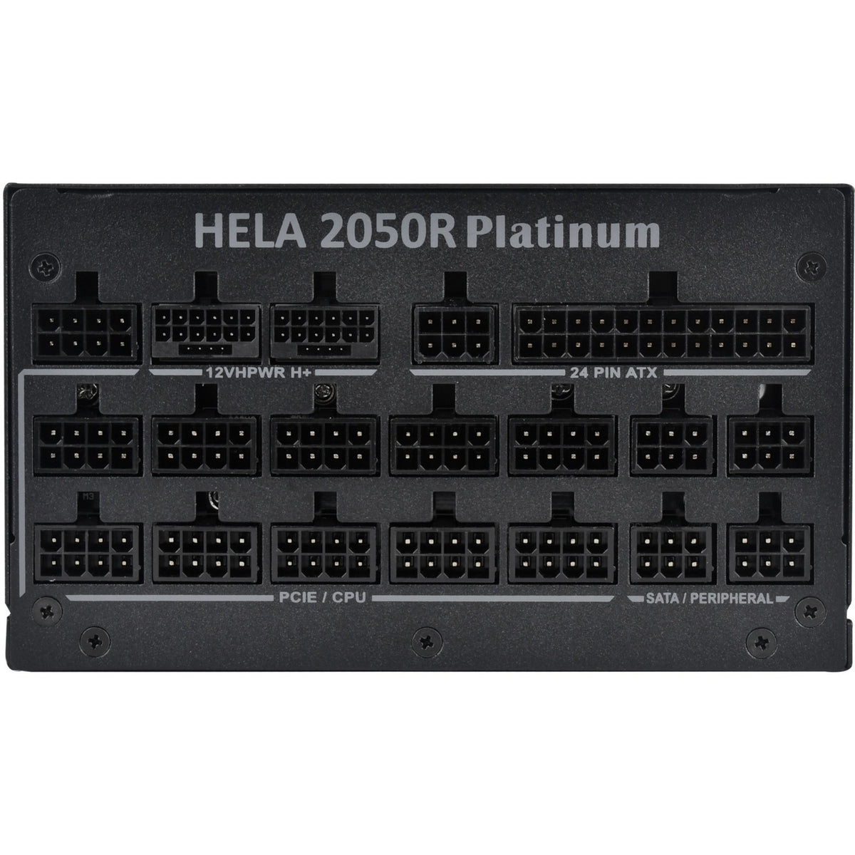 Silverstone HELA 2050R Platinum, modular 2050W PSU (black, 14x PCIe)