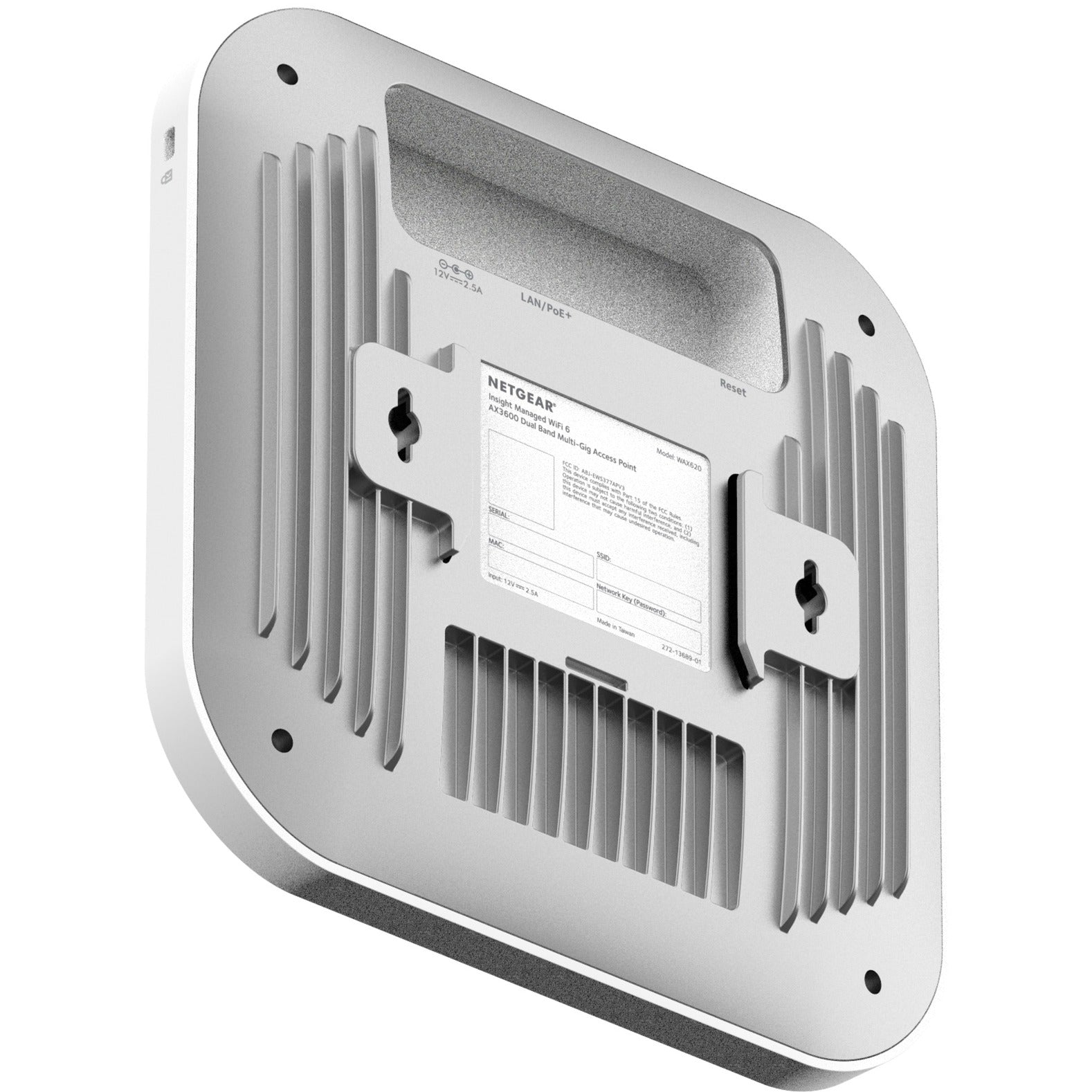 Netgear wax620 - ax3600 dual band poe + multi-gig access point (wit, wifi 6)