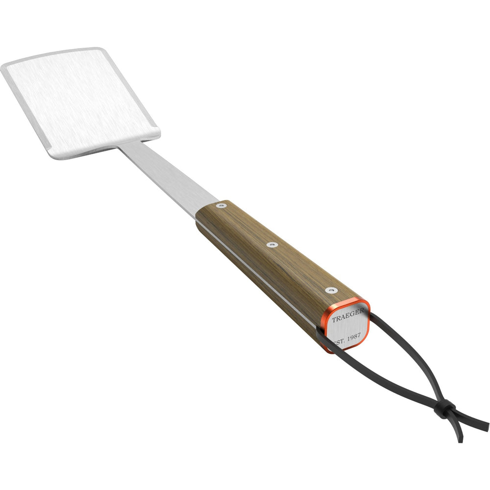 Traeger spatel bac531 grillbestek (roestvrij staal houtkleur)