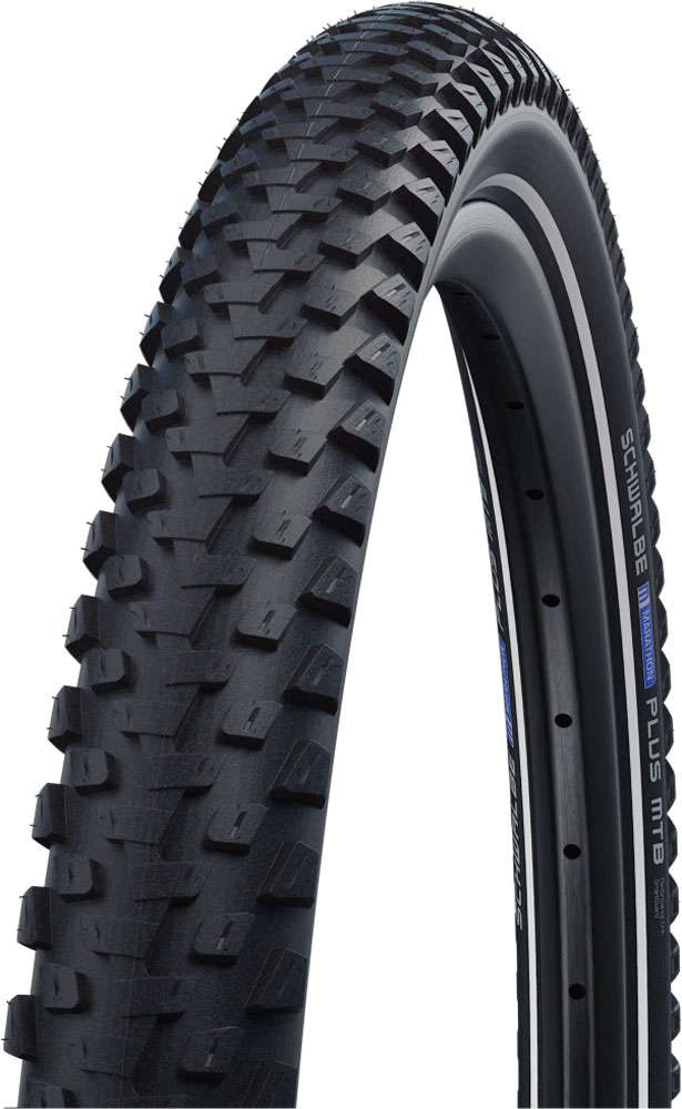 Continental buitenband schwalbe 29-2.25 (57-622) marathon plus mtb perf. zwarte reflectie