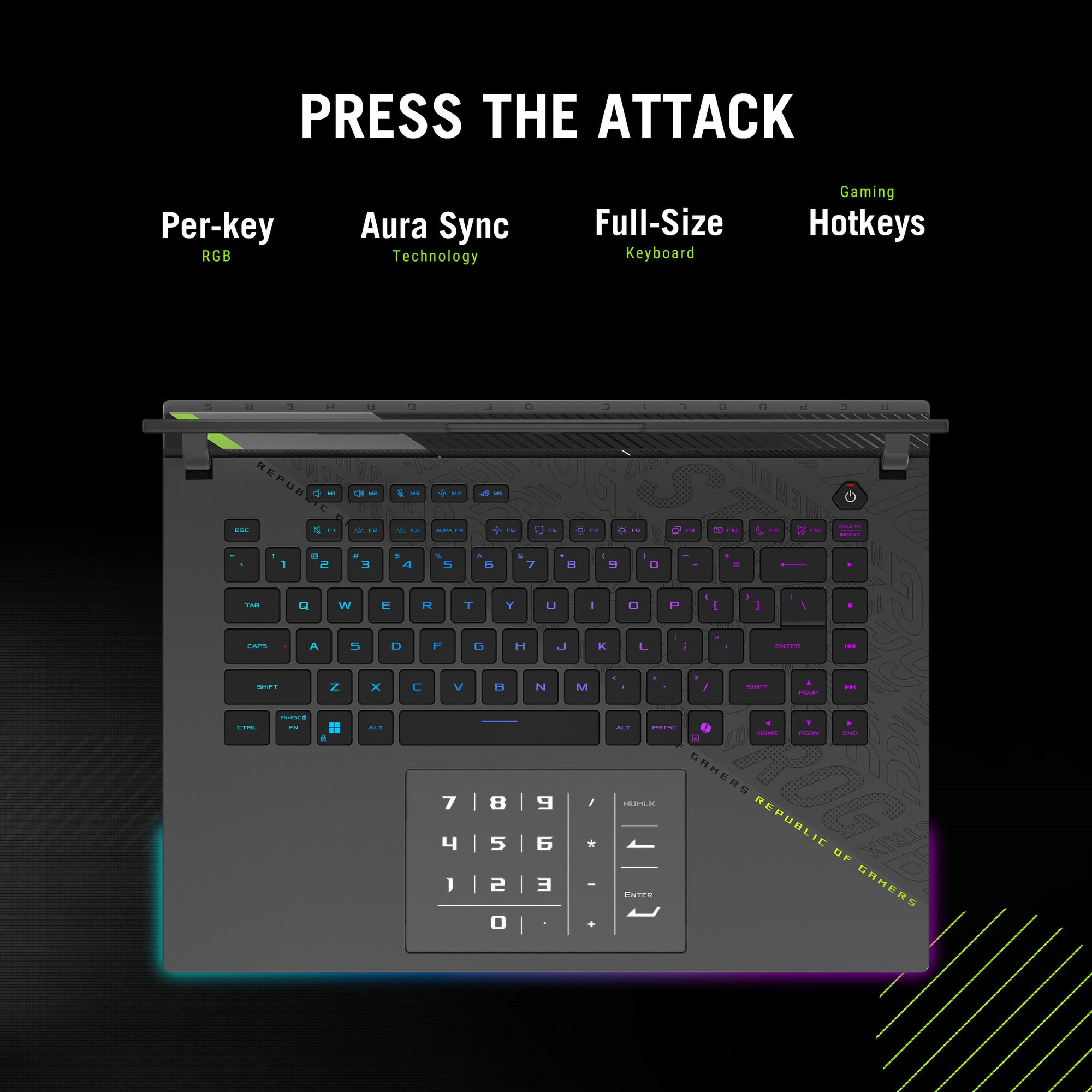 Asus rog strix g16 g614pm-rv224w 16 gaming laptop (grijs | r9 8940hx | rtx 5060 | 16 gb | 1 tb ssd)