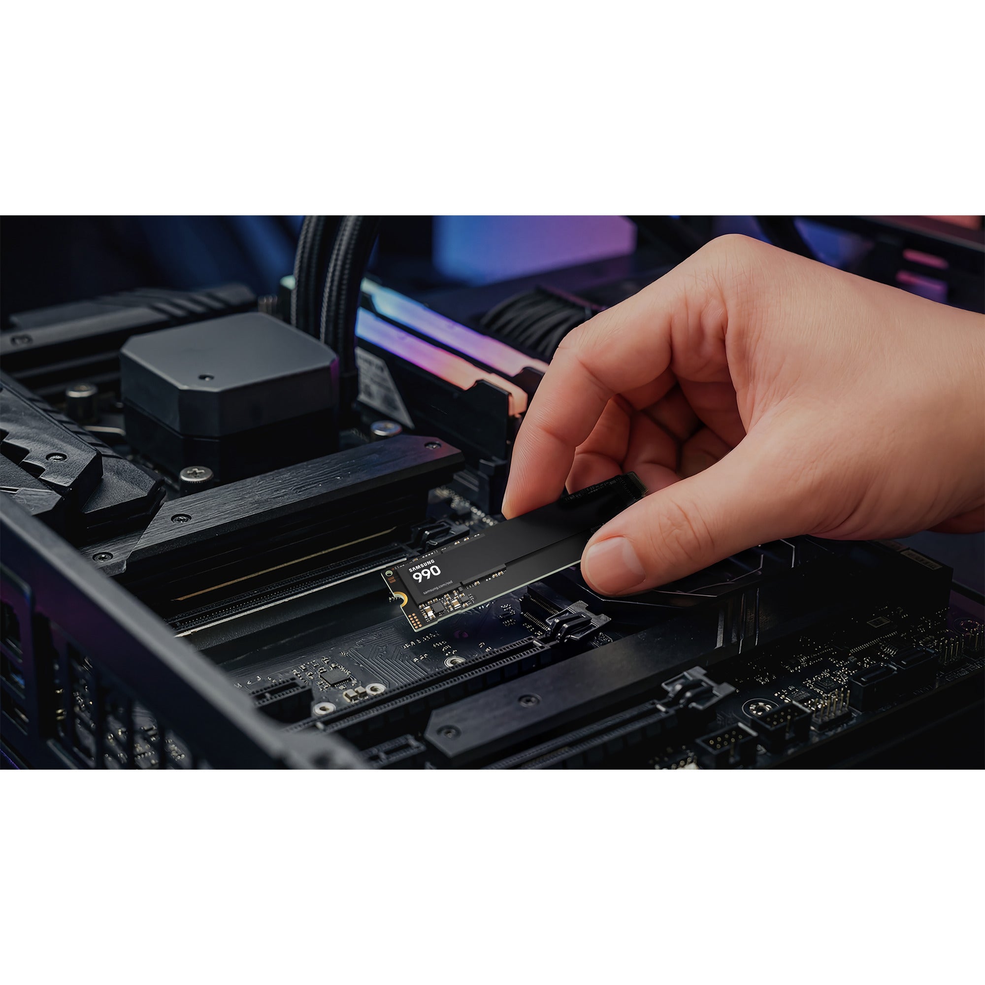 Samsung 990 1 tb ssd (mz-v9v1t0bw, pcie gen 4.0 x4, nvme 2.0)