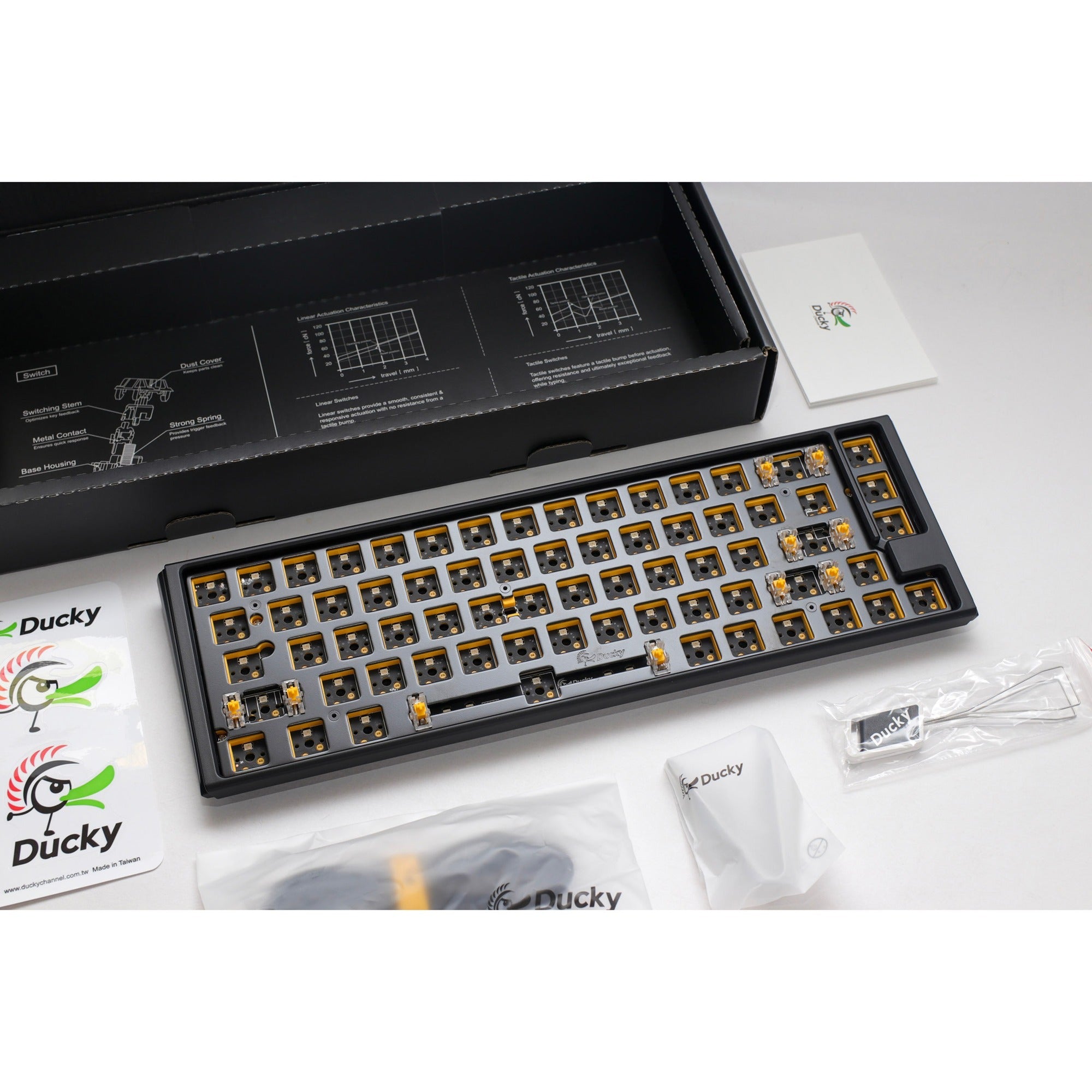 Ducky Ducky One 3 SF ANSI-indeling Barebone