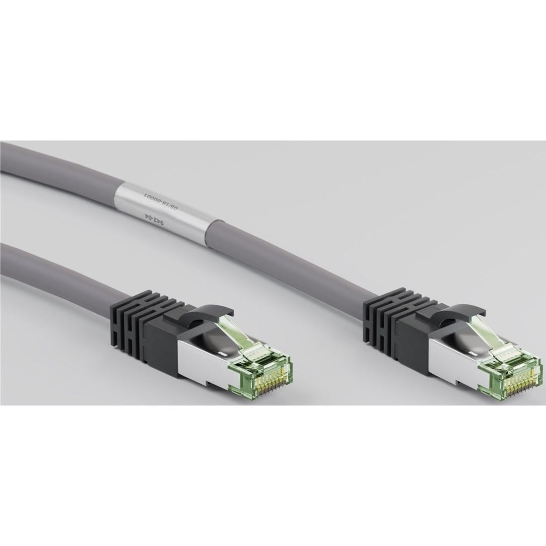Goobay cat.8.1 netwerkkabel (grijs, 0,25 meter, s ftp (pimf), rj-45)