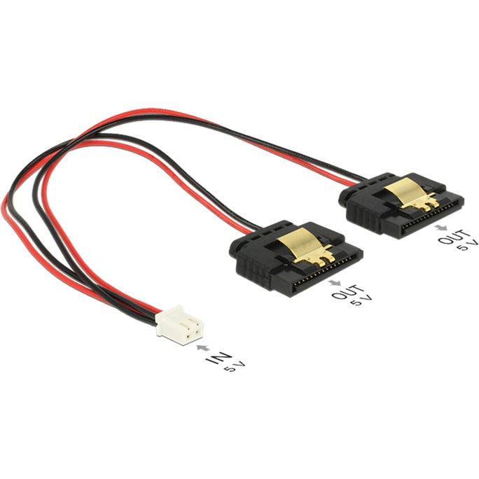 DeLOCK DeLOCK 2-pins vrouwelijk > 2 x SATA 15-pins