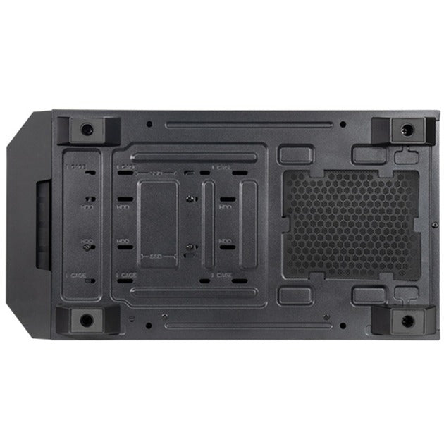 Chieftec pro mini az-01b-op mini tower behuizing (zwart | 2x usb-a | 1x usb-c)