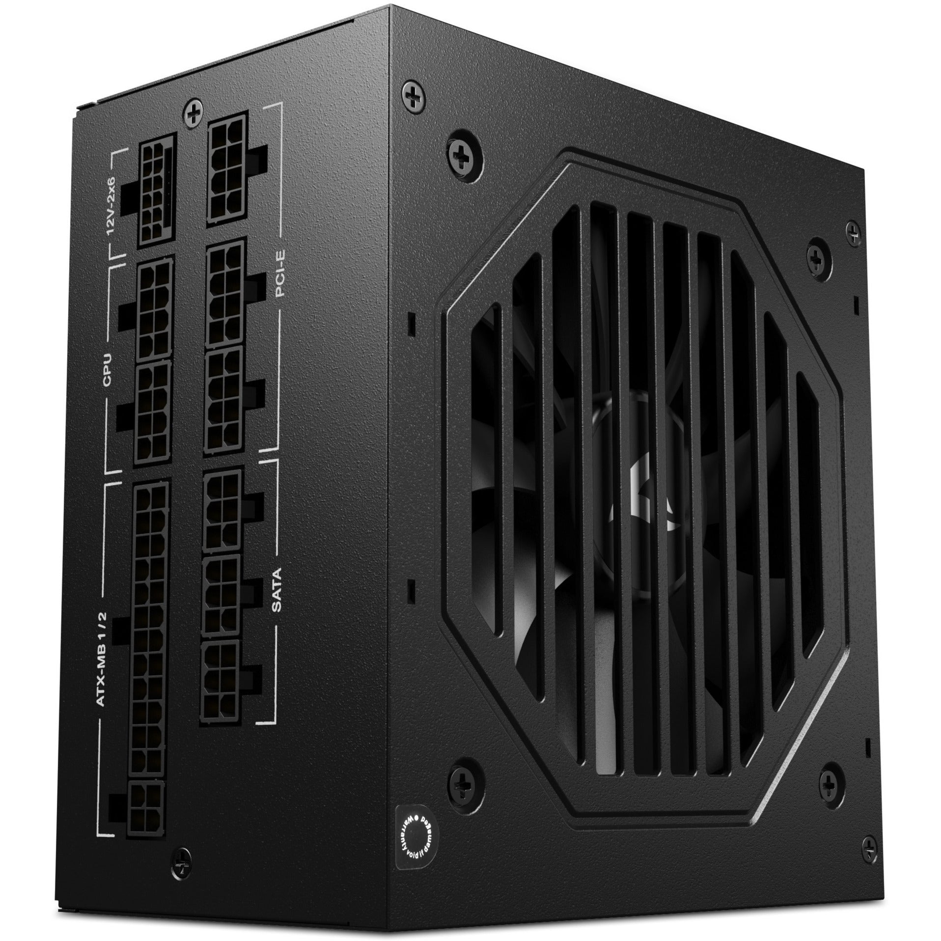 Sharkoon rebel p20 gen2 modulaire 1000 watt voeding (zwart, 1x 12v-2x6, 3x pcie)