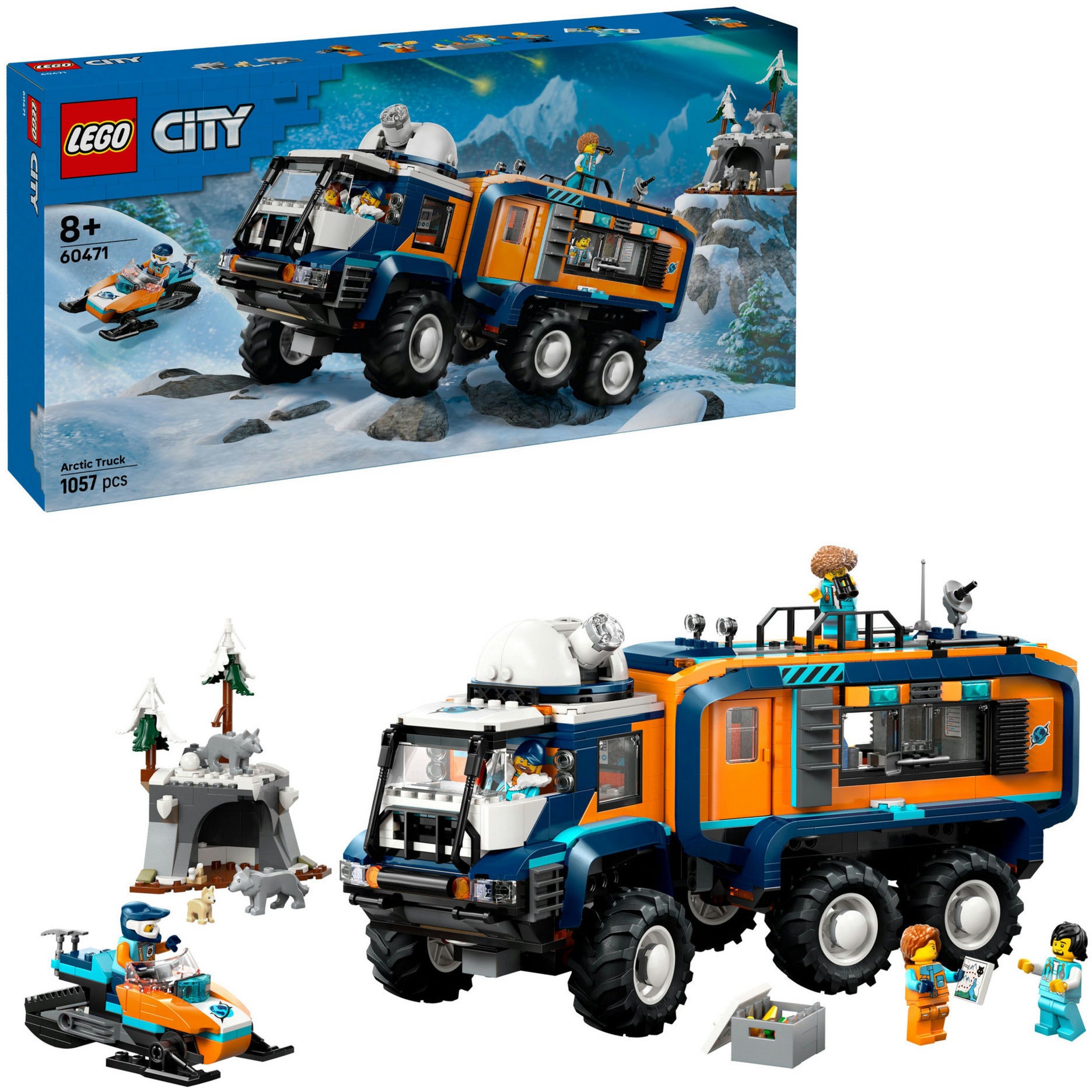 Lego ® city laboratoriumtruck op de noordpool bouwset - 60471