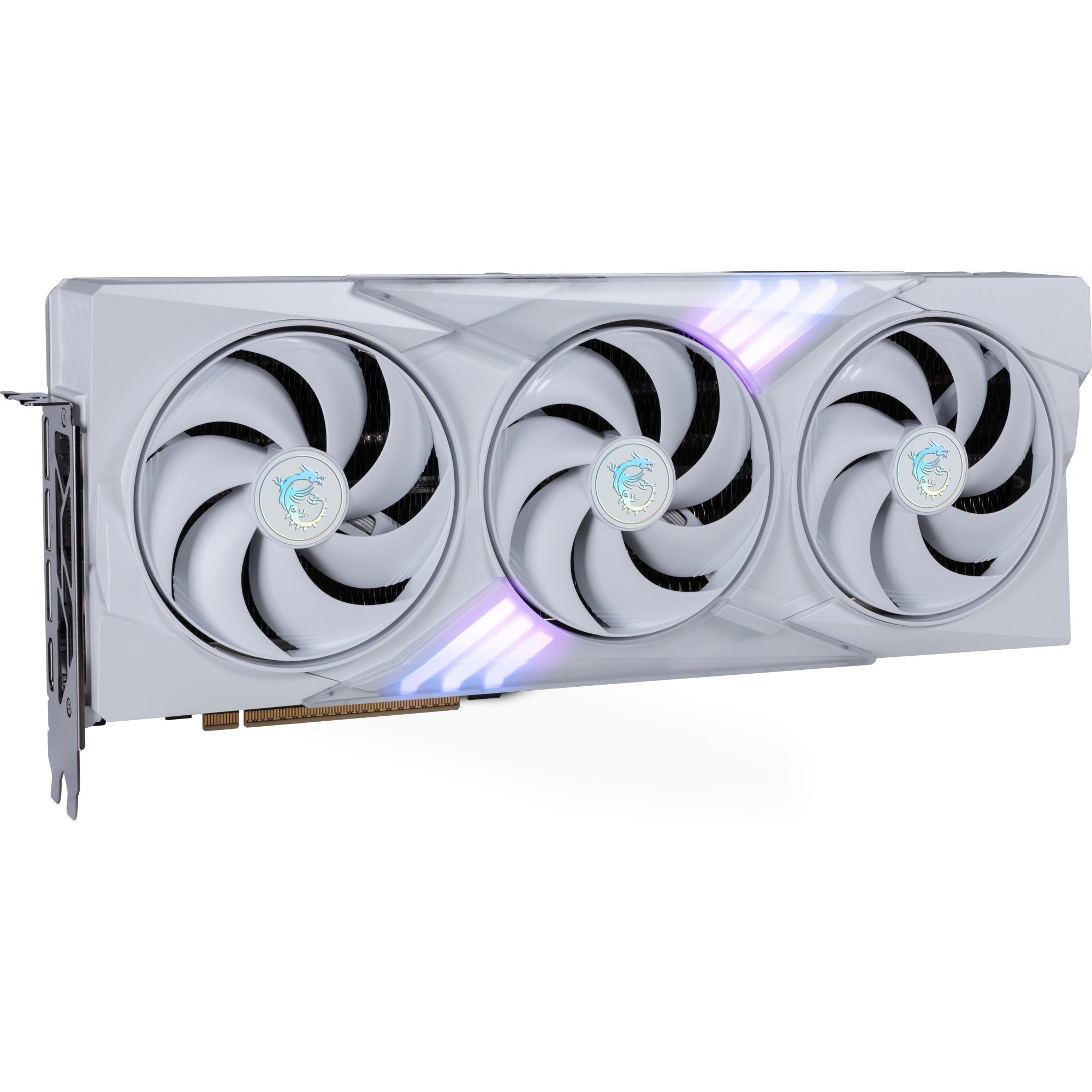 Msi geforce rtx 5080 16g gaming trio oc white grafische kaart (wit, 3x displayport, 1x hdmi)