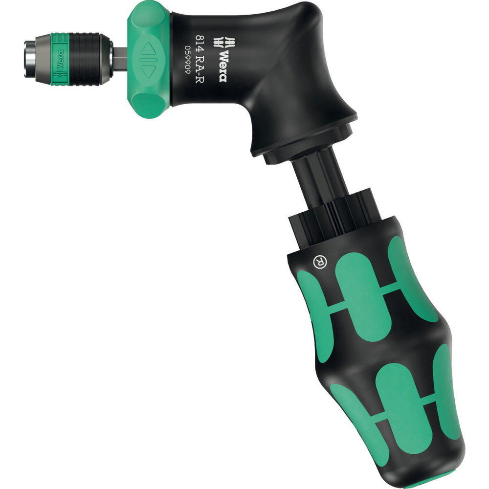 Wera kraftform kompakt pistol ra -r 2, 13‑delig bitset (zwart groen)
