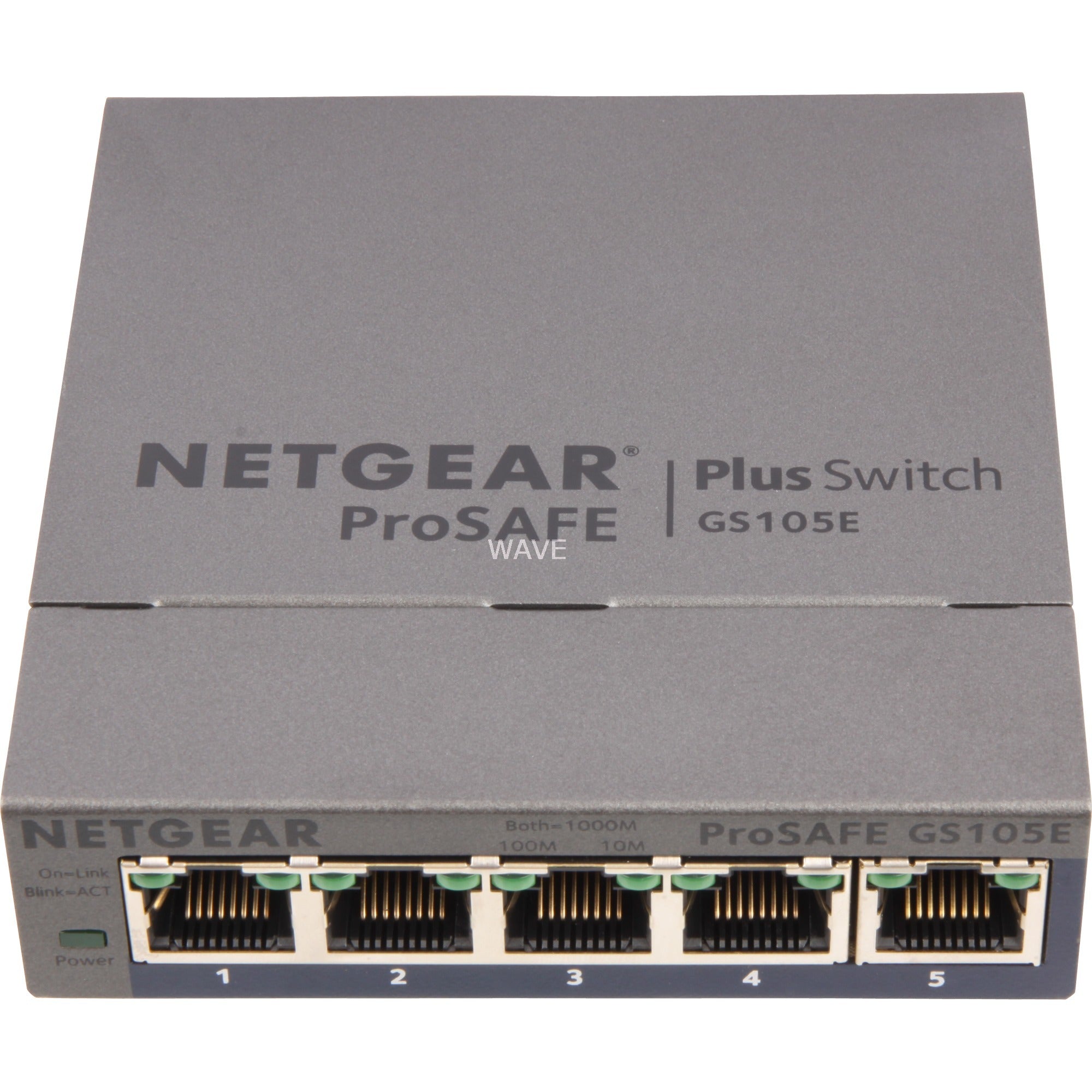 Netgear prosafe gs105e v2 switch (grijs)
