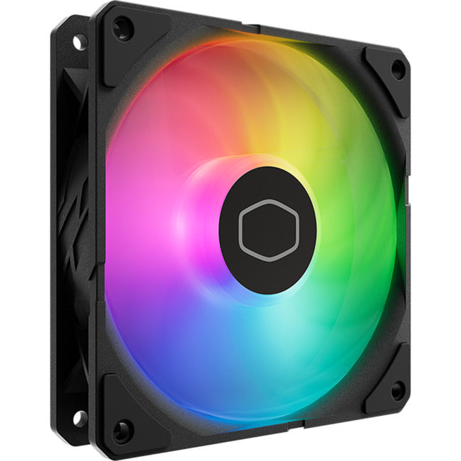 Cooler master sickleflow edge 120 argb fan kit case fans (zwart, 3 stuks, 120 x 120 x 25 mm, pwm, 3 stuks, met a1 mini led controller)