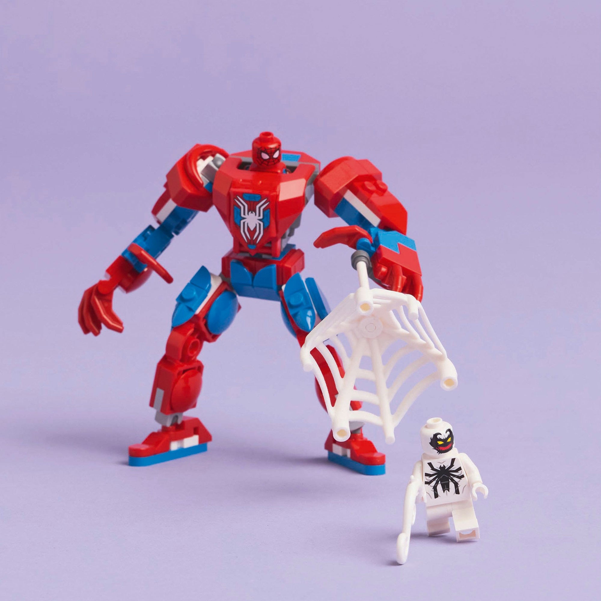 Lego superhelden 76308 spider-man mecha vs. antigif