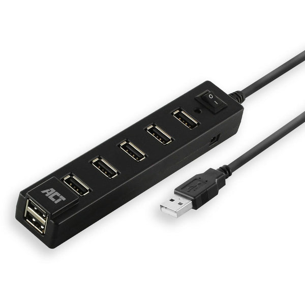 Act usb-hub ac6215 zwart