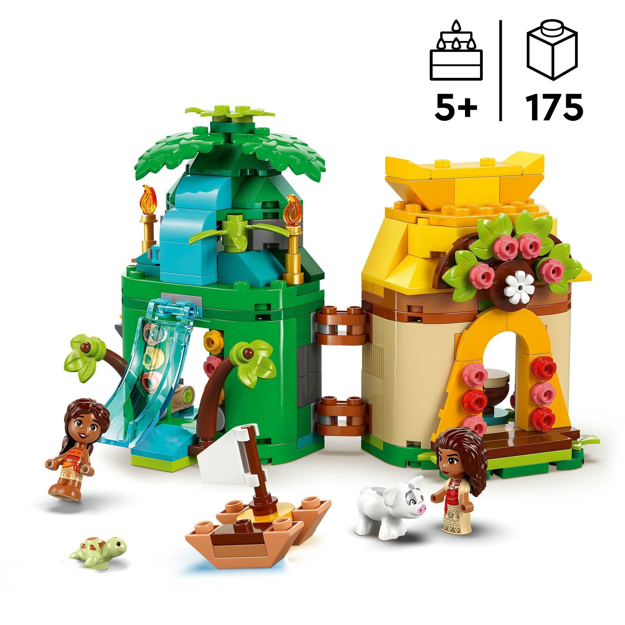 Lego disney princess 43260 vaiana's speeleiland
