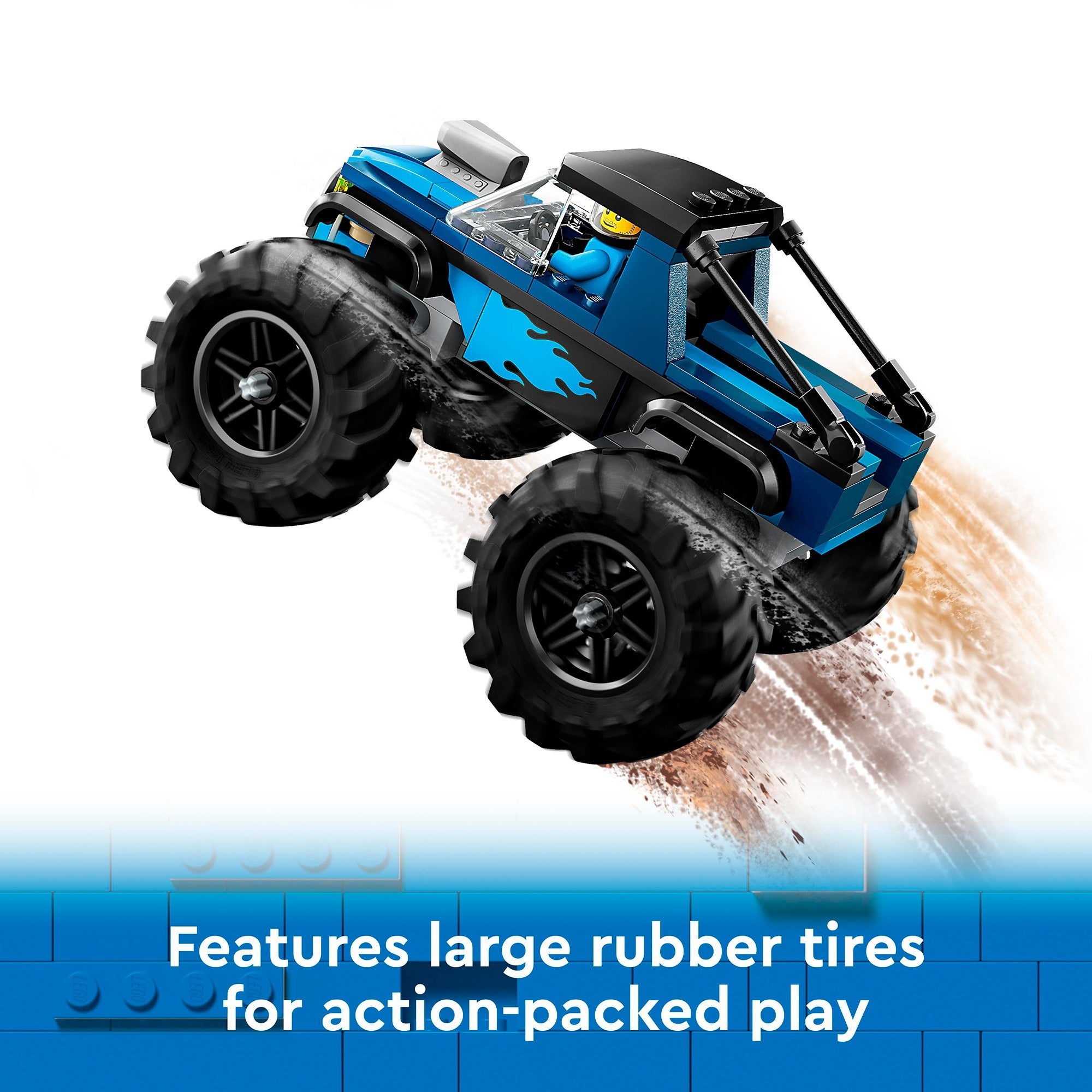 Lego city 60402 blauwe monstertruck
