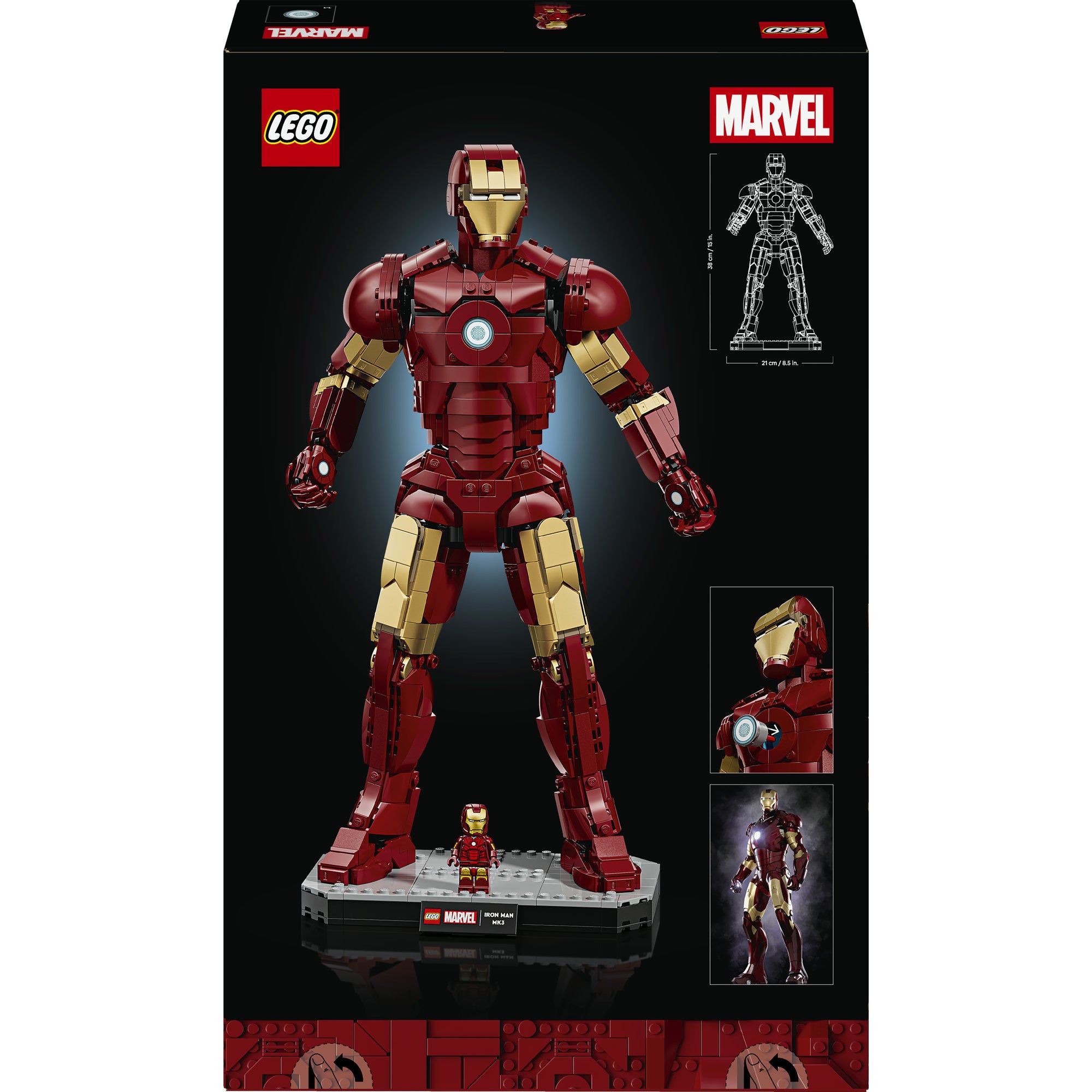 Lego super heroes 76344 marvel iron man mark 3 verzameleditie