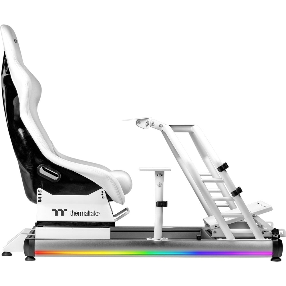 Thermaltake gr500 racing simulator cockpit snow racing simulator (wit)