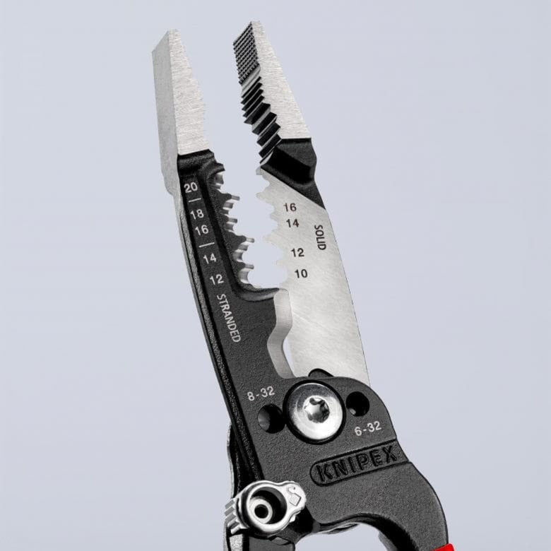 Knipex wire stripper 13 71 8 wire stripper (red, American model)