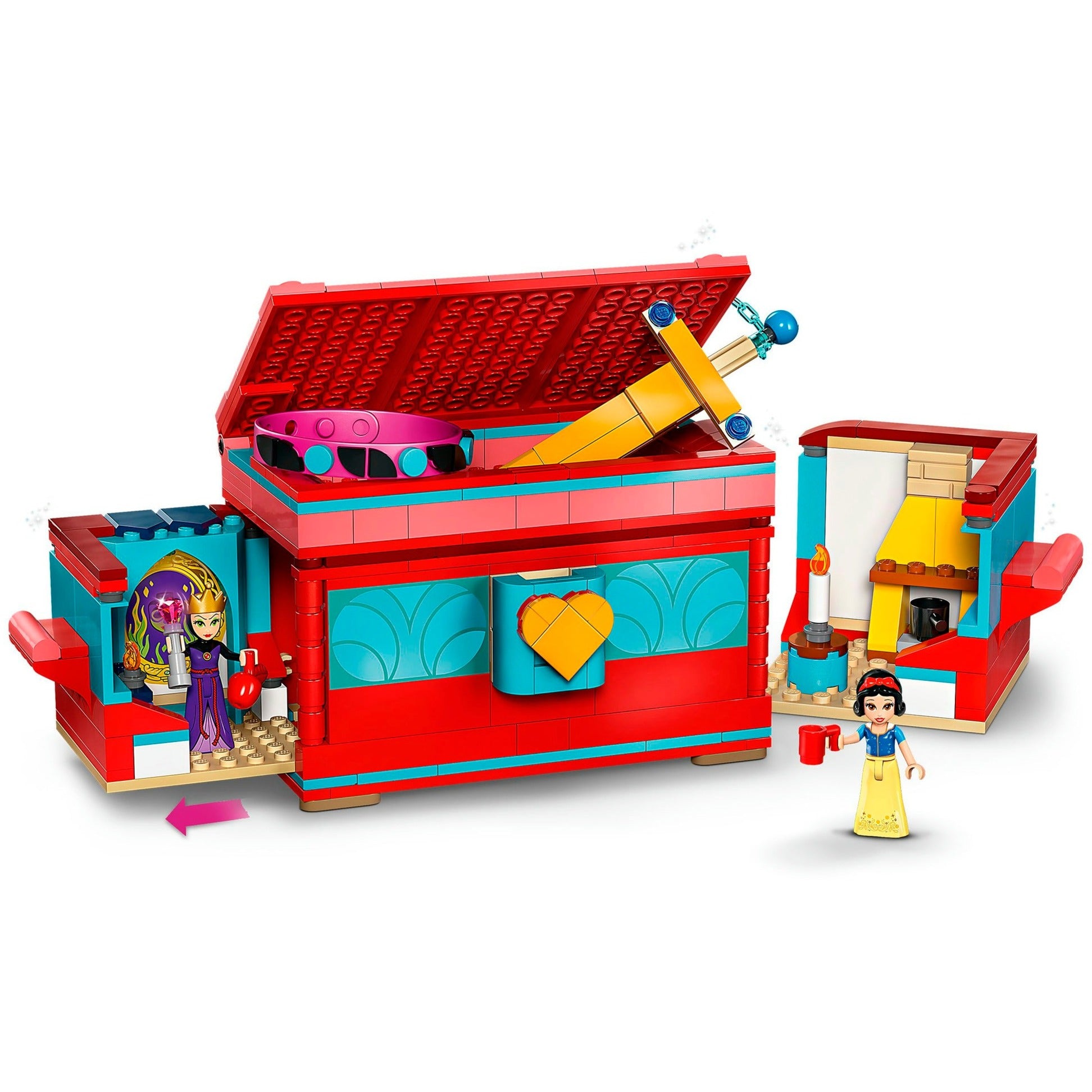 Lego 43276 disney princess snow white jewelry box