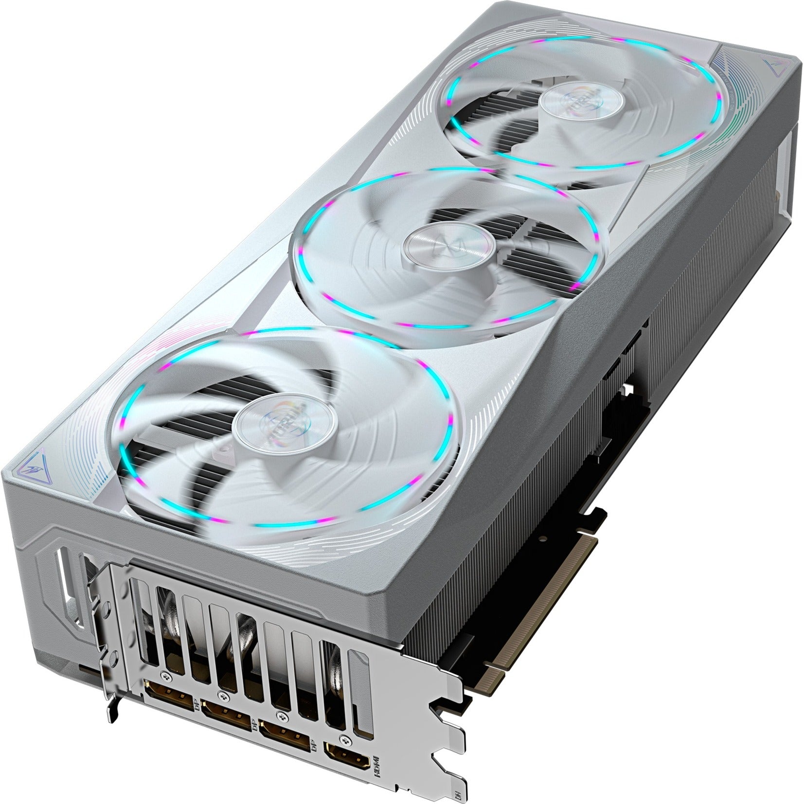 Gigabyte aorus geforce rtx 5080 master ice 16g grafische kaart (3x displayport, 1x hdmi)