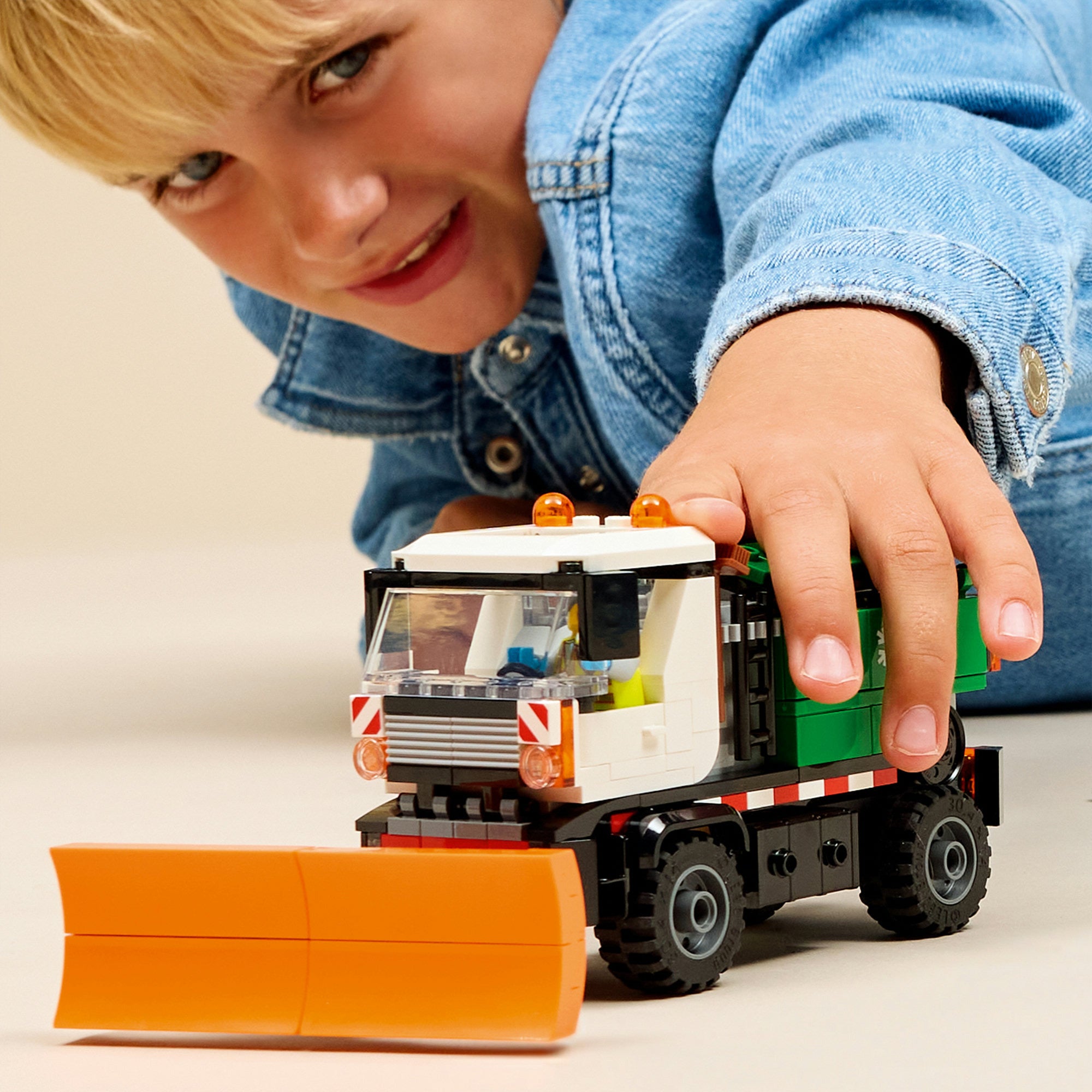 Lego city - sneeuwschuiver bouwset - winter speelgoed voor kinderen - 60490