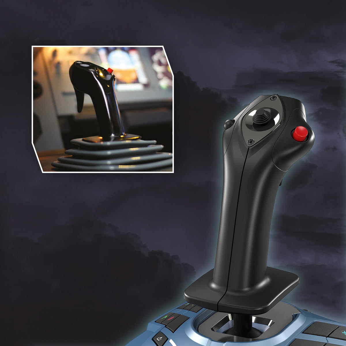Thrustmaster tca captain pack x airbus edition gaming set (zwart, pc, xbox series x|s)