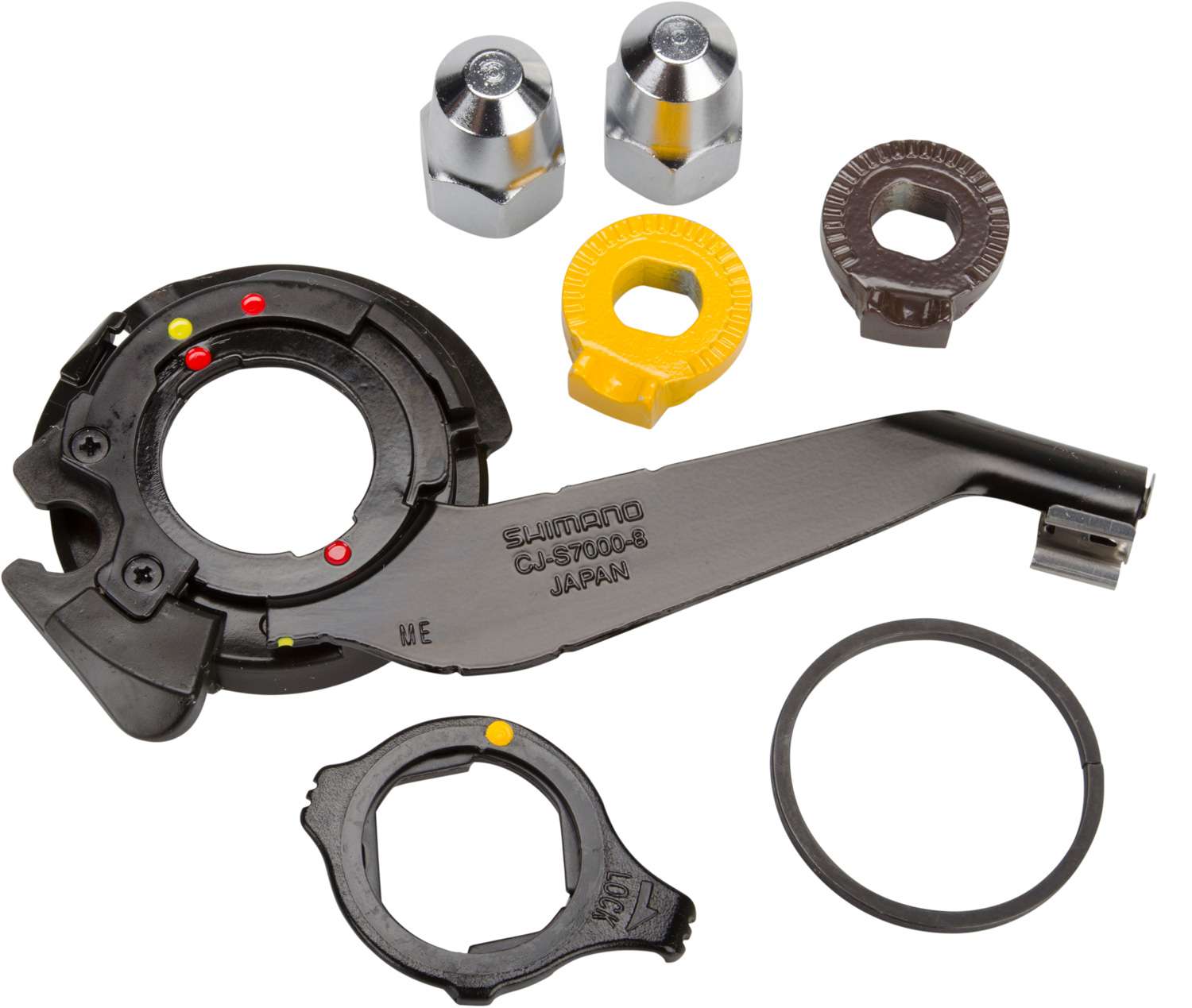 Shimano alfine 8 naafdelen-set