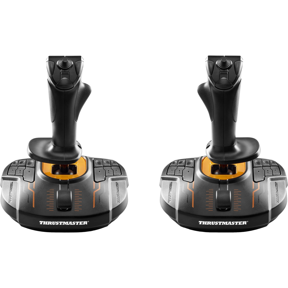 Thrustmaster t.16000m fcs space sim duo joystick (zwart oranje, pc)