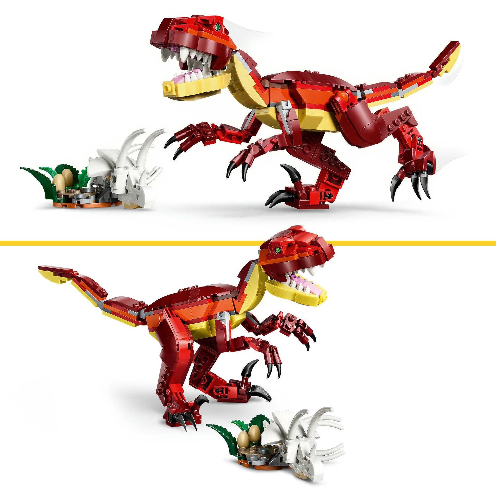 Lego woeste dinosaurus constructiespeelgoed (31379)