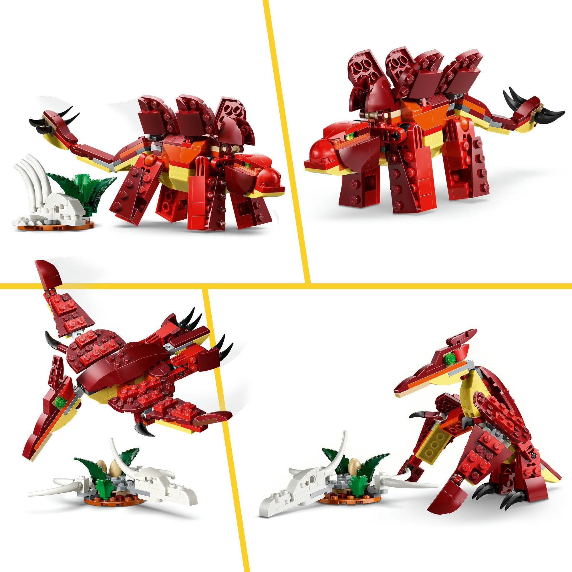 Lego woeste dinosaurus constructiespeelgoed (31379)
