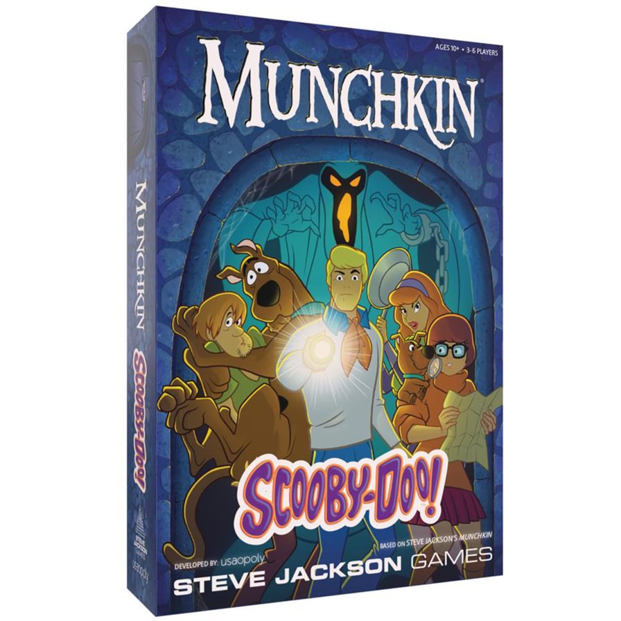 European player network munchkin: scooby-doo kaartspel (engels, 3 - 6 spelers, 60 minuten, vanaf 10 jaar)