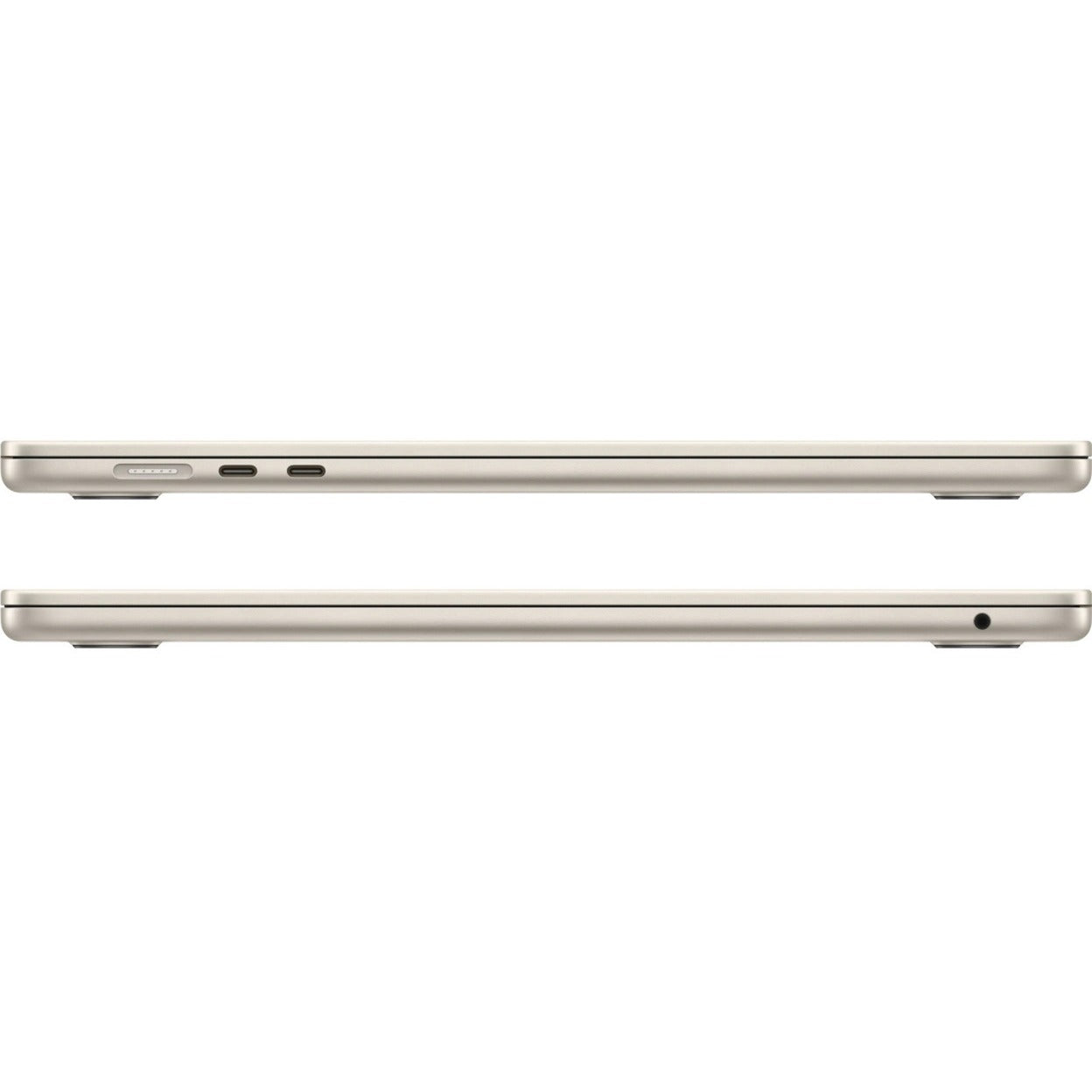 Apple macbook air 2024 15 (mryr3n a) refurbished laptop (sterrenlicht | m3 8 core | 10-core gpu | 8 gb | 256 gb ssd)