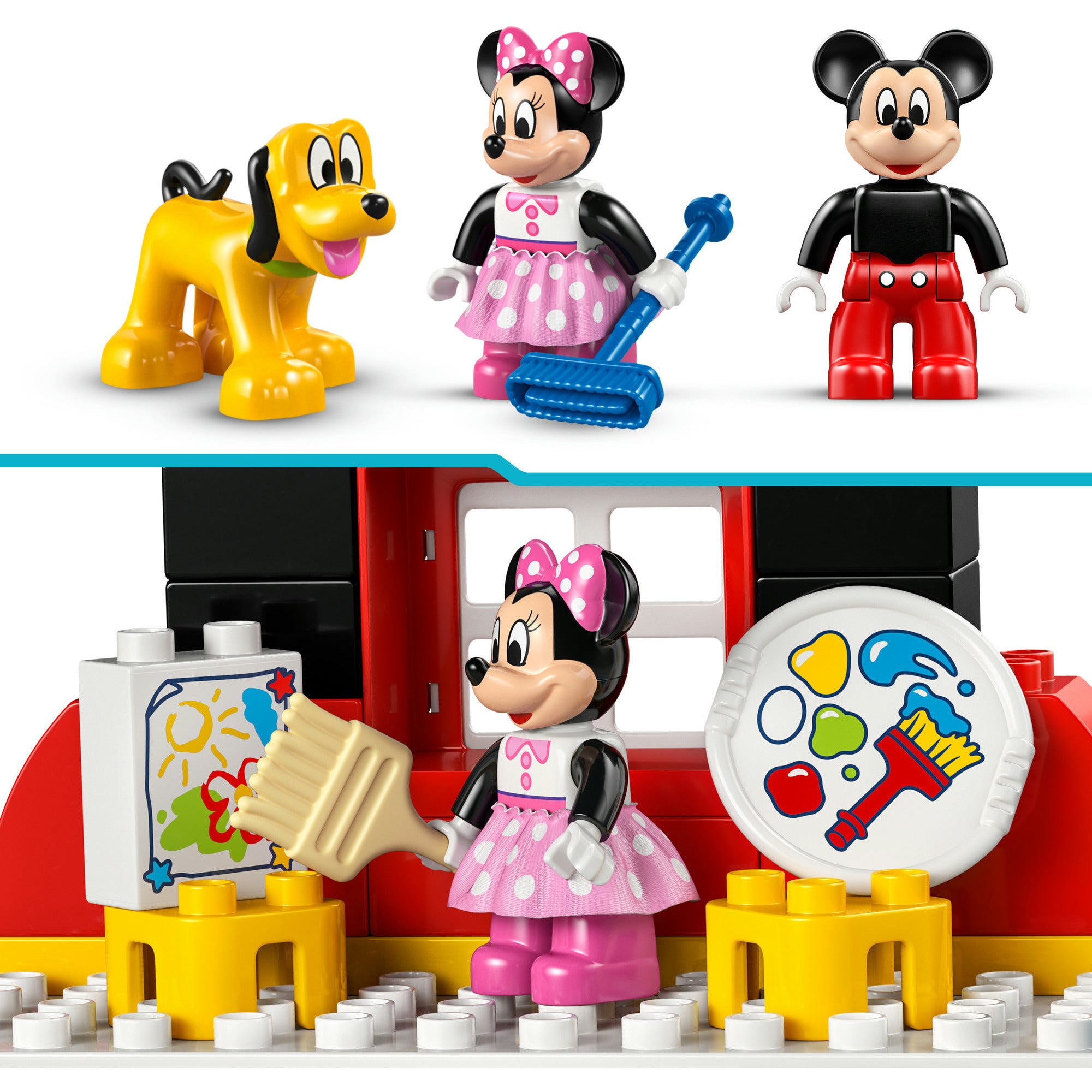 Lego duplo 10465 mickey mouse clubhuis met minnie en pluto