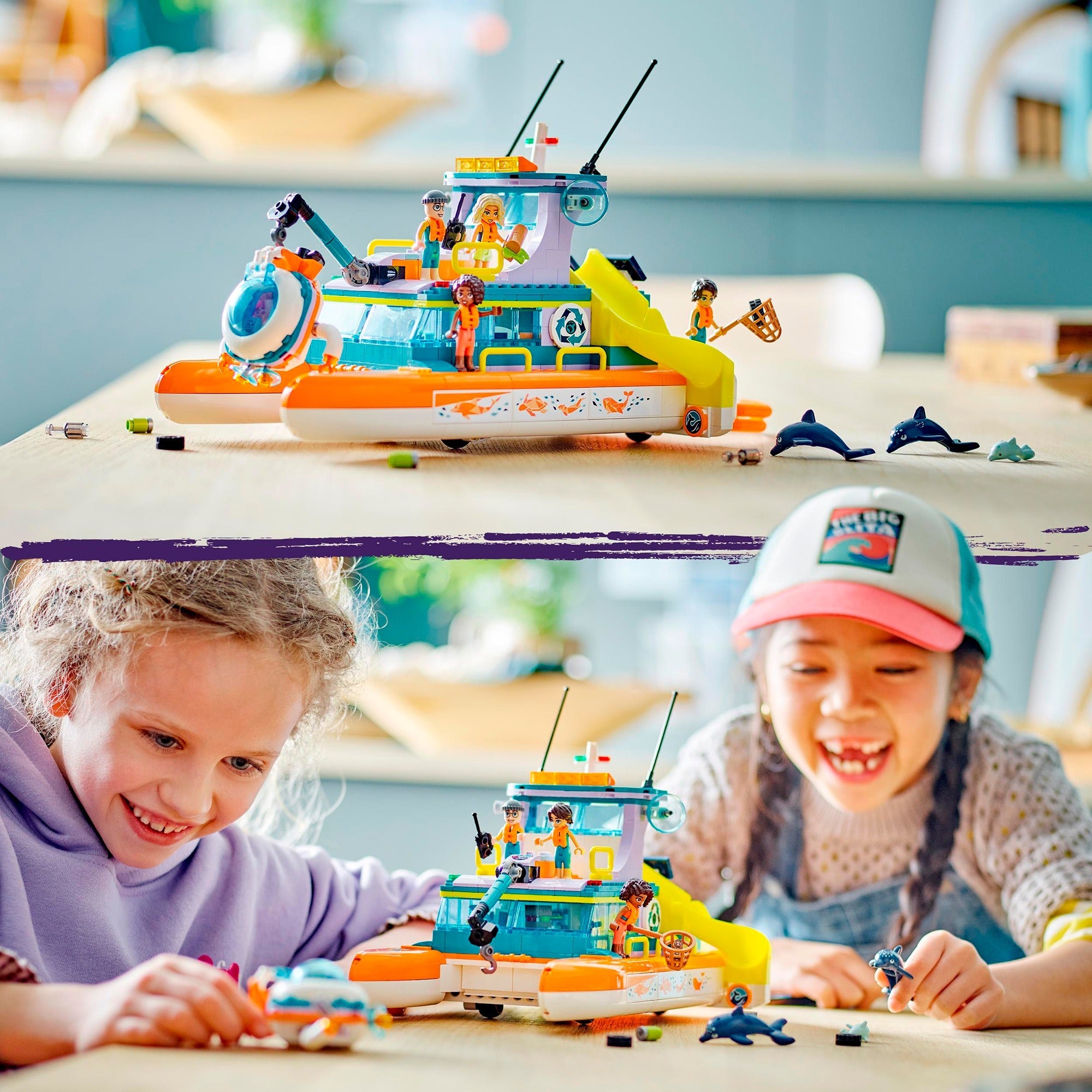 Lego friends 41734 reddingsboot op zee
