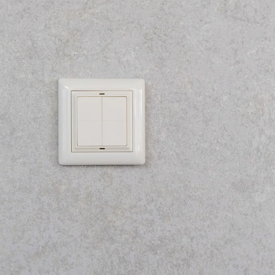Shelly blu wall switch 4 + gira merten adapter schakelaar (wit, bluetooth 4.2)