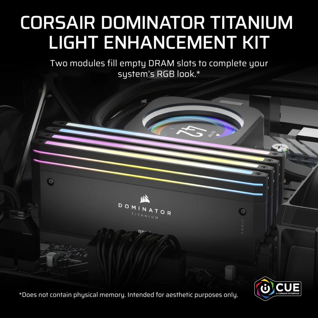 Corsair werkgeheugen (zwart, cmplekit2)