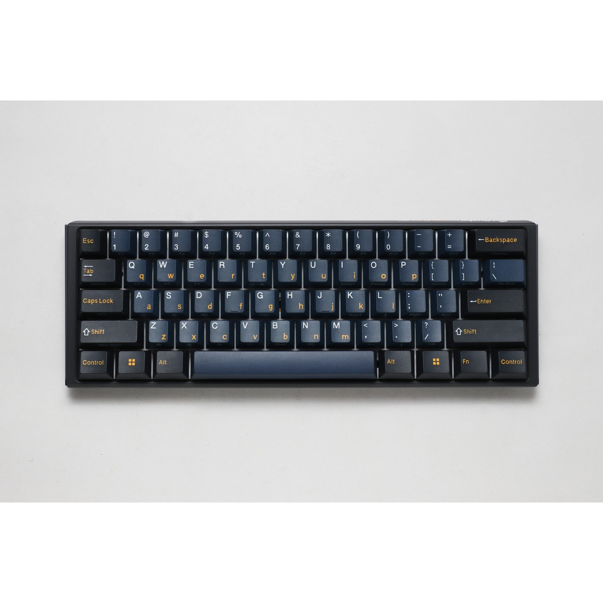 Ducky one 3 pro mini, gaming toetsenbord (zwart, us lay-out, cherry mx2a brown, rgb led, double-shot pbt, quack mechanics, 60%, hot swap)