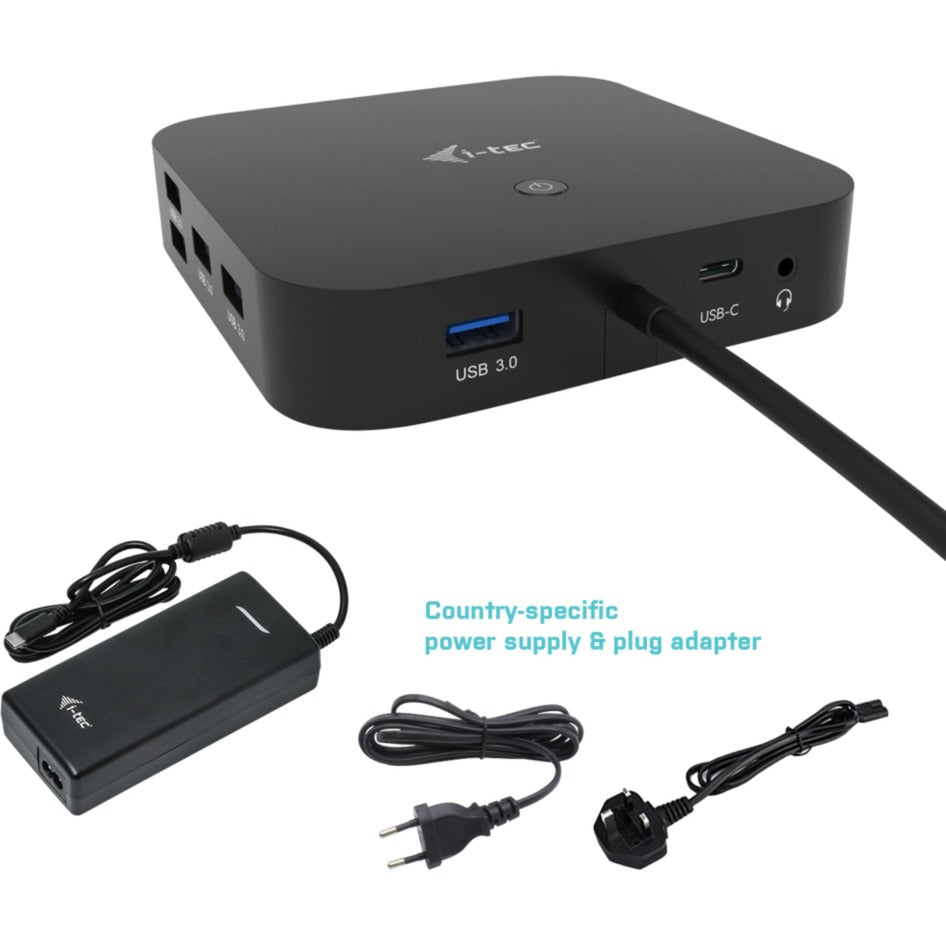 I-tec USB-C HDMI DP Dockingstation met levering