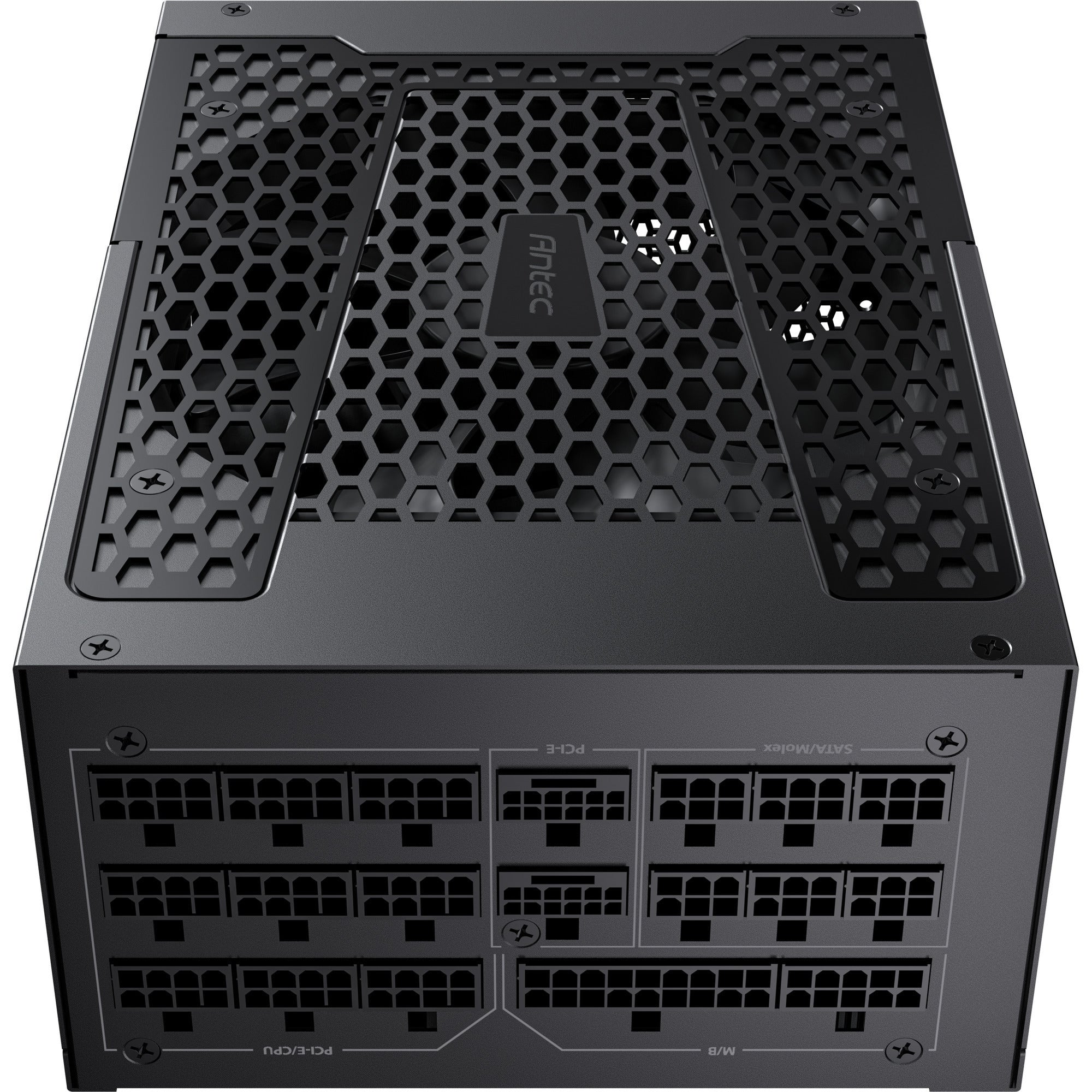 Antec signature 2200 platinum atx3.1 modulaire 2200 watt voeding (zwart, 2x 12v-2x6, 6x pcie)