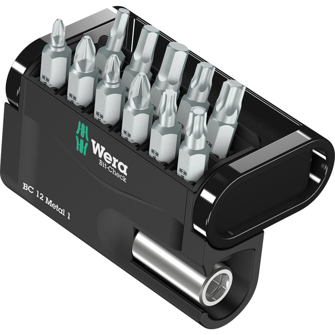 Wera 5057424001 12-piece Bit-Check 12 metal 1 bit set